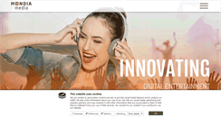 Desktop Screenshot of mondiamedia.com